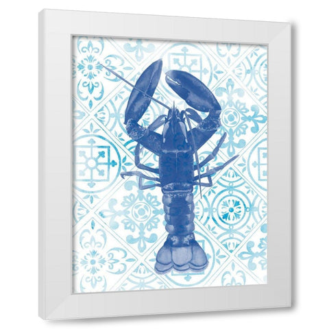 Marine Morocco III White Modern Wood Framed Art Print by Popp, Grace