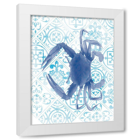 Marine Morocco VI White Modern Wood Framed Art Print by Popp, Grace