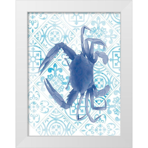 Marine Morocco VI White Modern Wood Framed Art Print by Popp, Grace