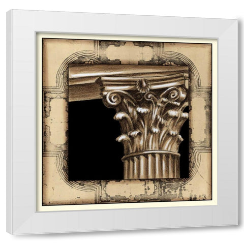 Architectural Schema II White Modern Wood Framed Art Print by Harper, Ethan