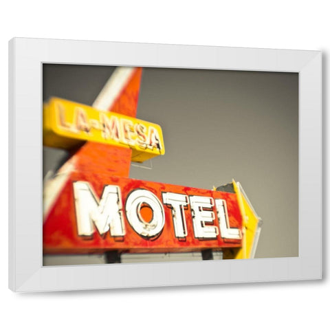 Cafe Rock II White Modern Wood Framed Art Print by Quintero, Sonja