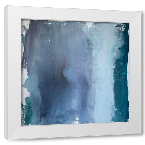 Lost in Stillness White Modern Wood Framed Art Print by Contacessi, Julia