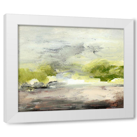 Horizon at Daybreak II White Modern Wood Framed Art Print by Gordon, Sharon