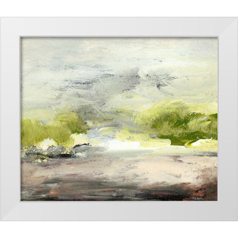 Horizon at Daybreak II White Modern Wood Framed Art Print by Gordon, Sharon