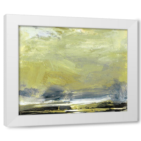 Horizon at Daybreak III White Modern Wood Framed Art Print by Gordon, Sharon