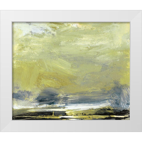 Horizon at Daybreak III White Modern Wood Framed Art Print by Gordon, Sharon
