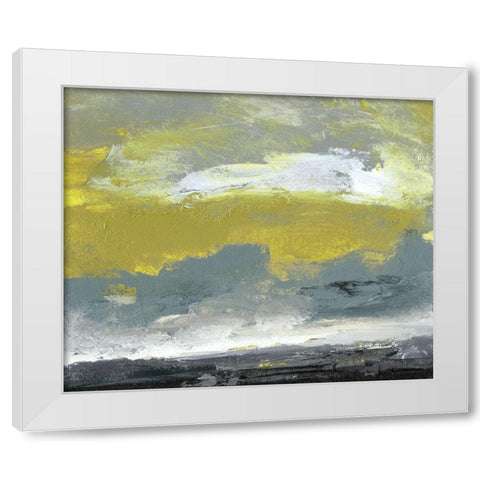 Horizon at Daybreak IV White Modern Wood Framed Art Print by Gordon, Sharon