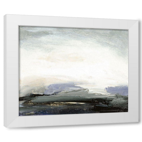 Horizon at Daybreak V White Modern Wood Framed Art Print by Gordon, Sharon