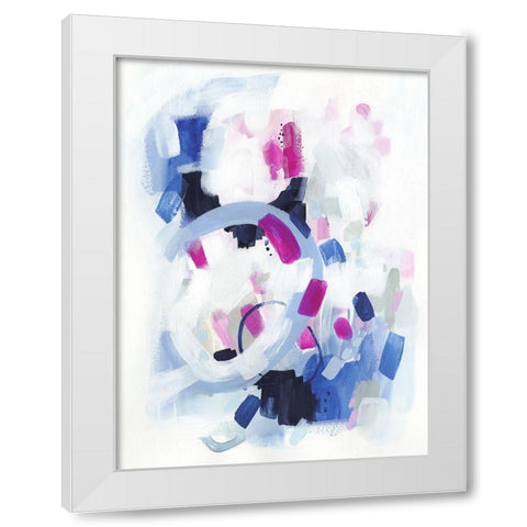 North Shore I White Modern Wood Framed Art Print by Borges, Victoria