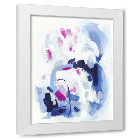 North Shore II White Modern Wood Framed Art Print by Borges, Victoria