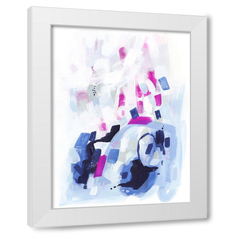 North Shore IV White Modern Wood Framed Art Print by Borges, Victoria