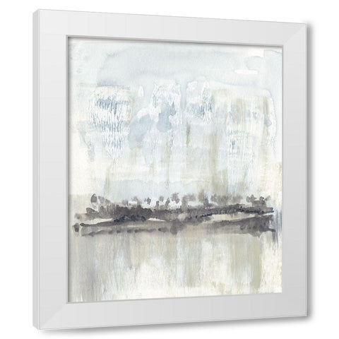 Sky Horizon II White Modern Wood Framed Art Print by Goldberger, Jennifer