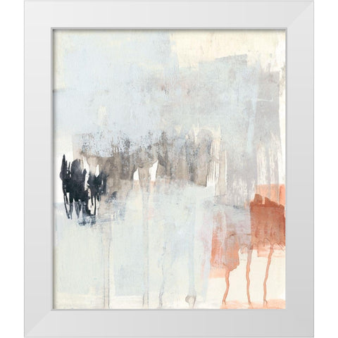 Sienna and Paynes II White Modern Wood Framed Art Print by Goldberger, Jennifer