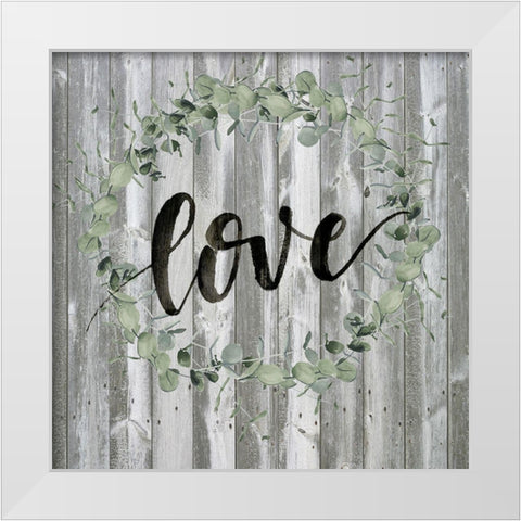 Farmhouse Inspiration I White Modern Wood Framed Art Print by Parker, Jennifer Paxton