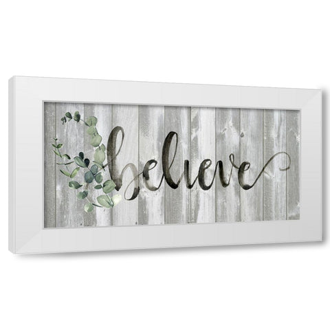 Farmhouse Inspiration III White Modern Wood Framed Art Print by Parker, Jennifer Paxton
