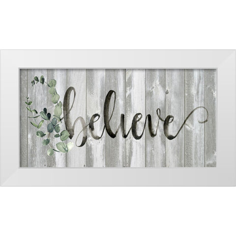 Farmhouse Inspiration III White Modern Wood Framed Art Print by Parker, Jennifer Paxton