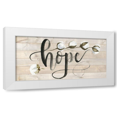 Farmhouse Inspiration IV White Modern Wood Framed Art Print by Parker, Jennifer Paxton