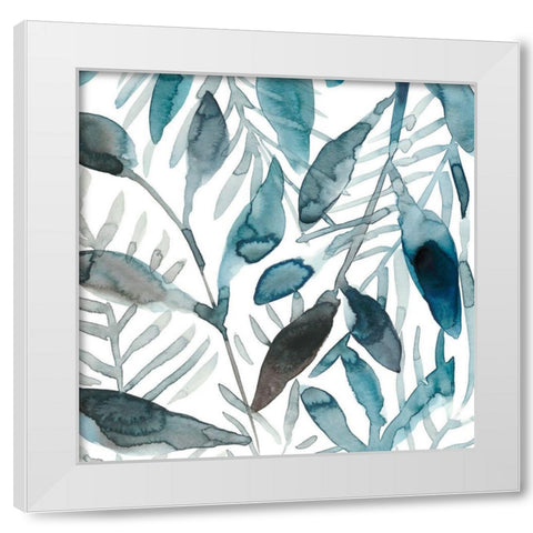 Freshwater Tide III White Modern Wood Framed Art Print by Zarris, Chariklia