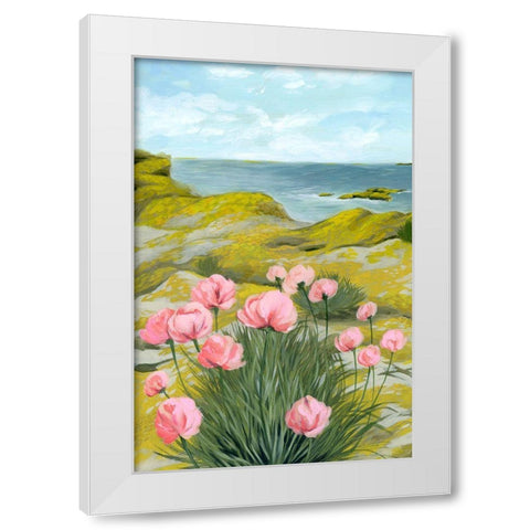 Cliffside I White Modern Wood Framed Art Print by Popp, Grace