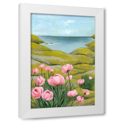 Cliffside II White Modern Wood Framed Art Print by Popp, Grace