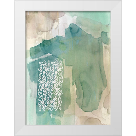 Keepsake I White Modern Wood Framed Art Print by Popp, Grace
