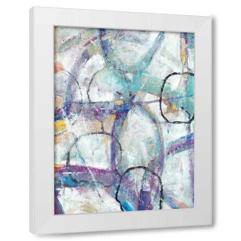 Escape I White Modern Wood Framed Art Print by OToole, Tim