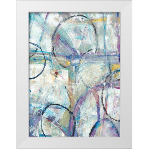 Escape II White Modern Wood Framed Art Print by OToole, Tim