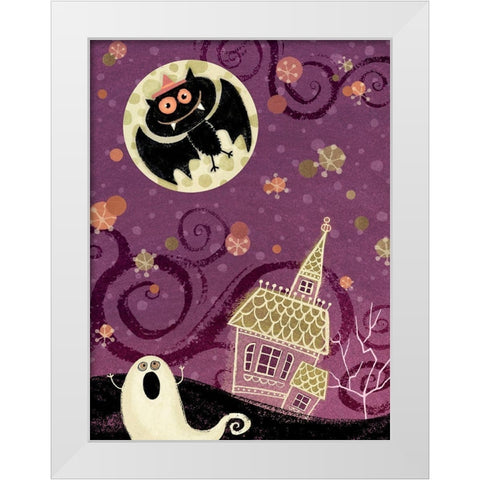 EEK II White Modern Wood Framed Art Print by Eisner, Viv
