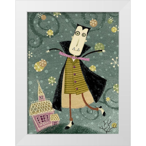 EEK III White Modern Wood Framed Art Print by Eisner, Viv