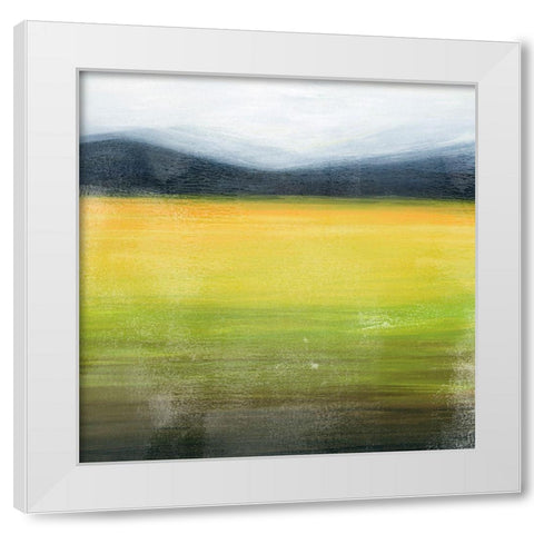 Distorted Drive I White Modern Wood Framed Art Print by Popp, Grace
