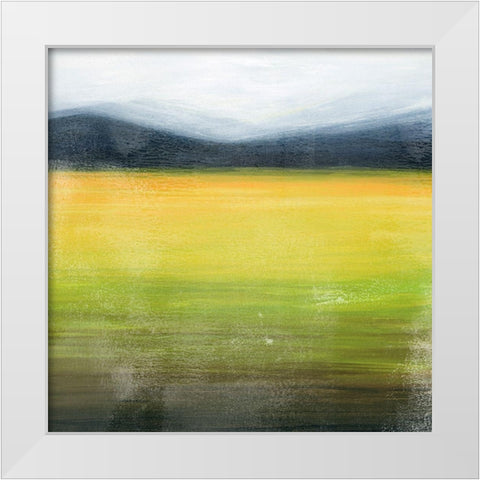 Distorted Drive I White Modern Wood Framed Art Print by Popp, Grace