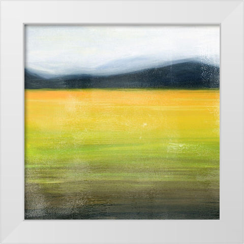 Distorted Drive II White Modern Wood Framed Art Print by Popp, Grace