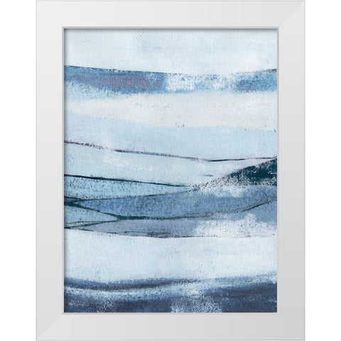 Opalite Pasture II White Modern Wood Framed Art Print by Popp, Grace