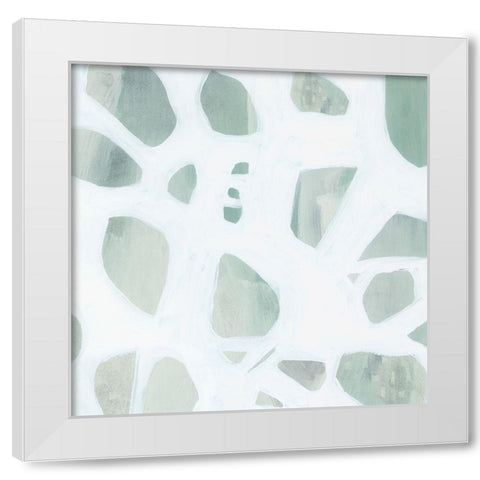 Rocks of the Sea II White Modern Wood Framed Art Print by Popp, Grace