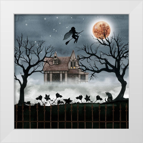 Harvest Moon II White Modern Wood Framed Art Print by Popp, Grace