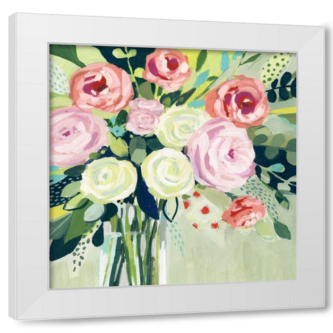 Let the Light In II White Modern Wood Framed Art Print by Borges, Victoria