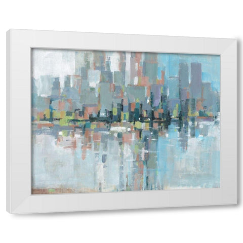 Metro I White Modern Wood Framed Art Print by OToole, Tim