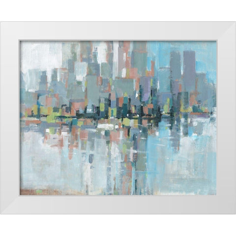 Metro I White Modern Wood Framed Art Print by OToole, Tim