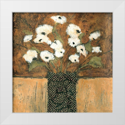 Instant Joy I White Modern Wood Framed Art Print by Bagnato, Judi