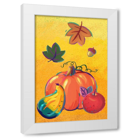 Graphic Cornucopia I White Modern Wood Framed Art Print by Eisner, Viv
