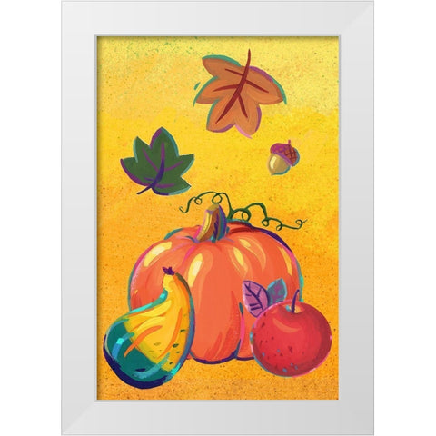Graphic Cornucopia I White Modern Wood Framed Art Print by Eisner, Viv