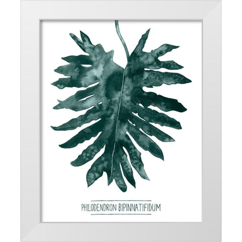 Gemstone Tropicale IV White Modern Wood Framed Art Print by Popp, Grace