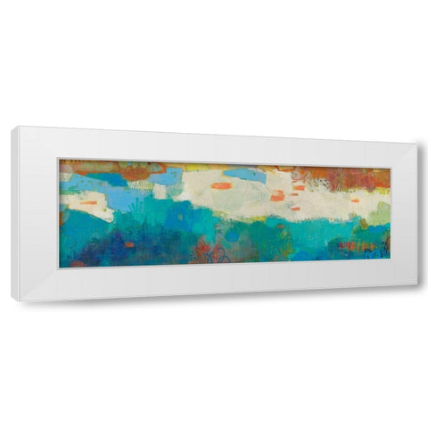 Elysium I White Modern Wood Framed Art Print by Jachimiec, Sue