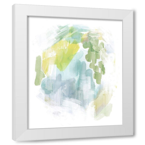 Abstract Reef I White Modern Wood Framed Art Print by Popp, Grace