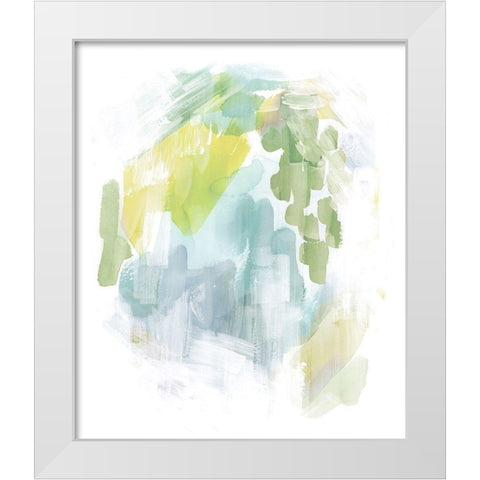 Abstract Reef I White Modern Wood Framed Art Print by Popp, Grace