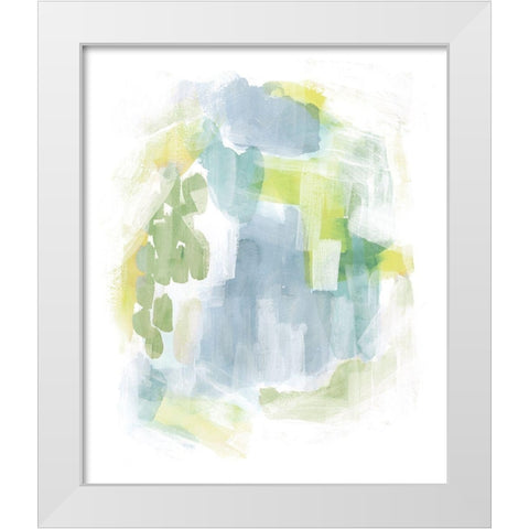 Abstract Reef II White Modern Wood Framed Art Print by Popp, Grace