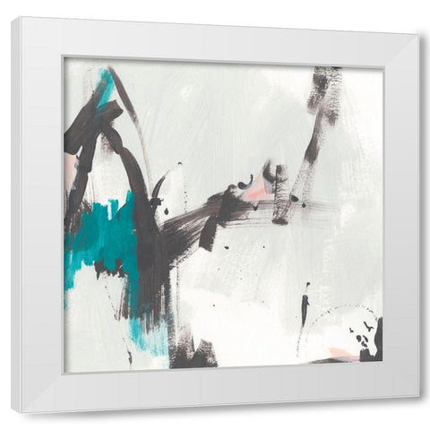 Extant I White Modern Wood Framed Art Print by Vess, June Erica