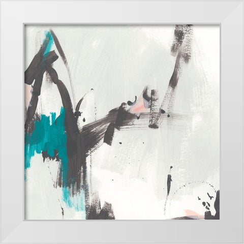 Extant I White Modern Wood Framed Art Print by Vess, June Erica