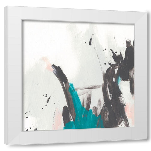 Extant II White Modern Wood Framed Art Print by Vess, June Erica