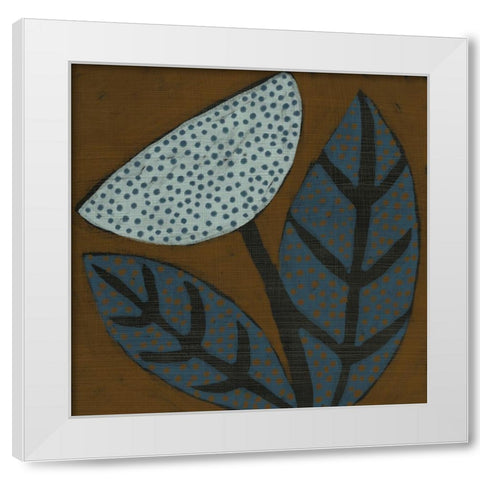 Cacao III White Modern Wood Framed Art Print by Zarris, Chariklia